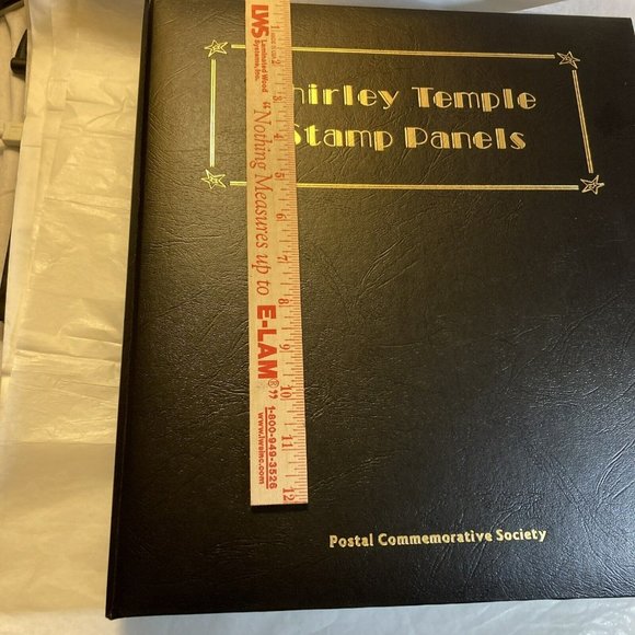 Postal Commemorative Society Shirley Temple Stamp Panels Book Album 96 stamps - Picture 3 of 16